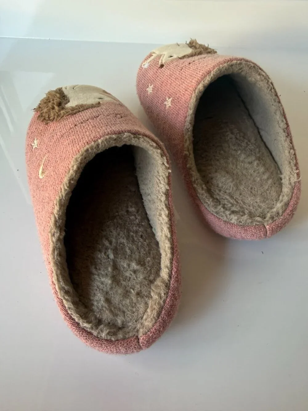 NWOT Hedgehog Cotton Memory Foam Dream Girls Slippers